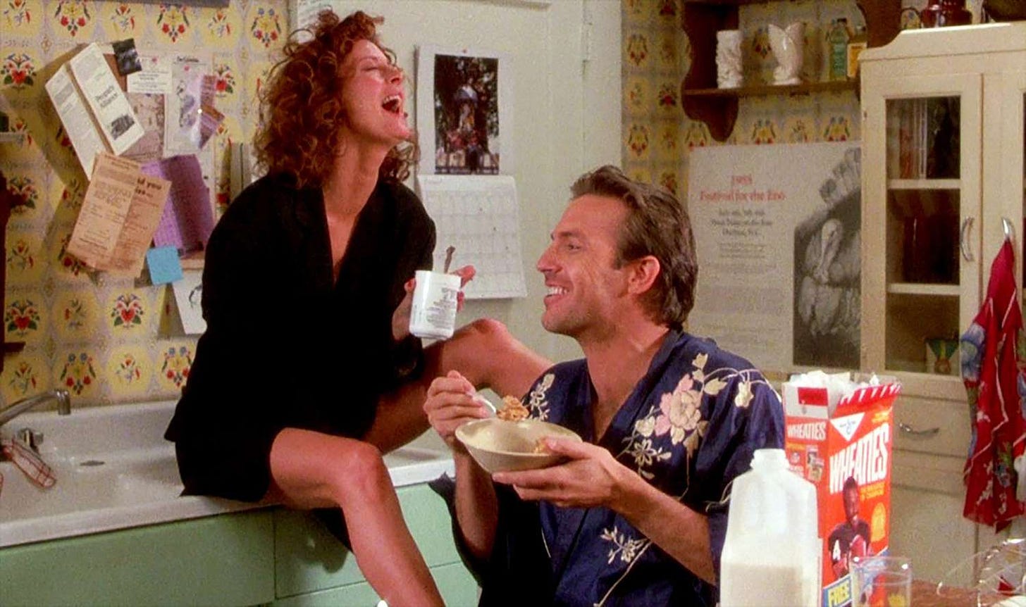 Kevin Costner talks Bull Durham love scene