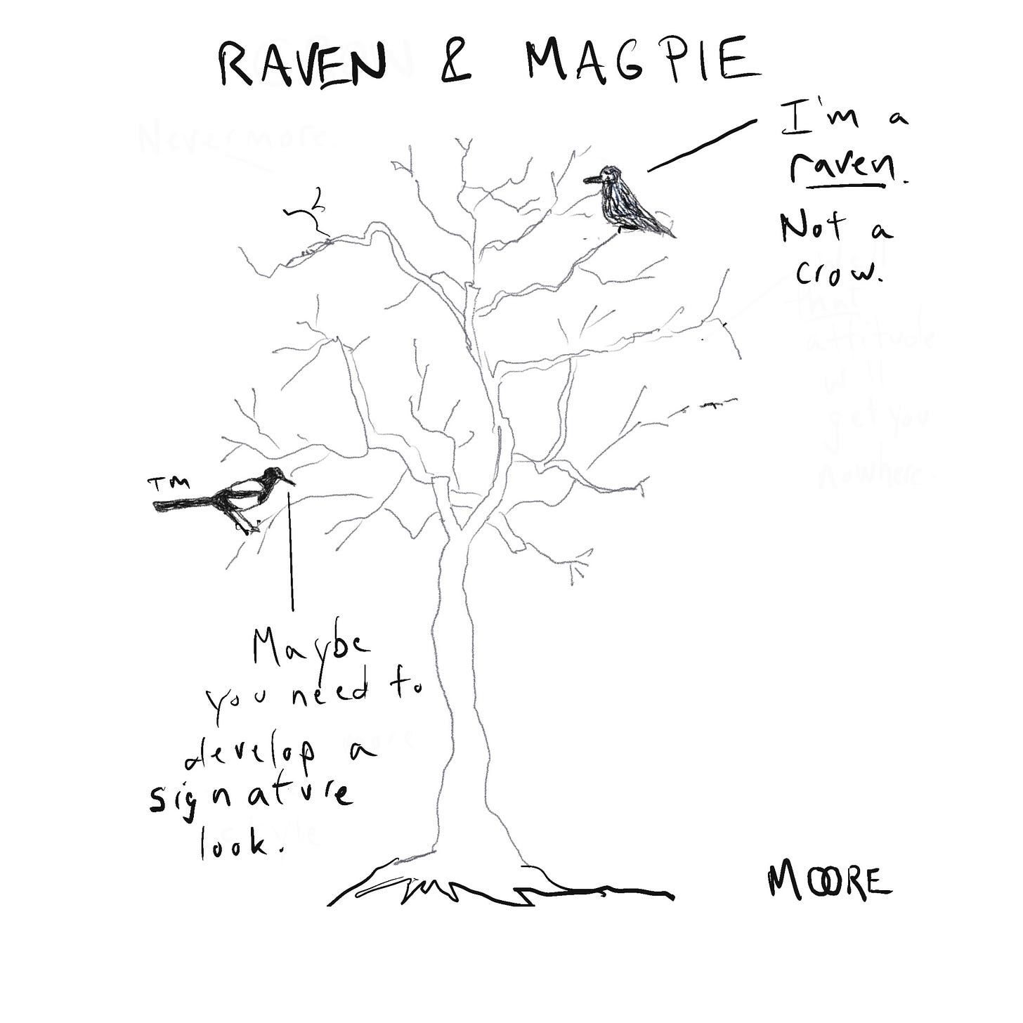 Raven and Magpie
