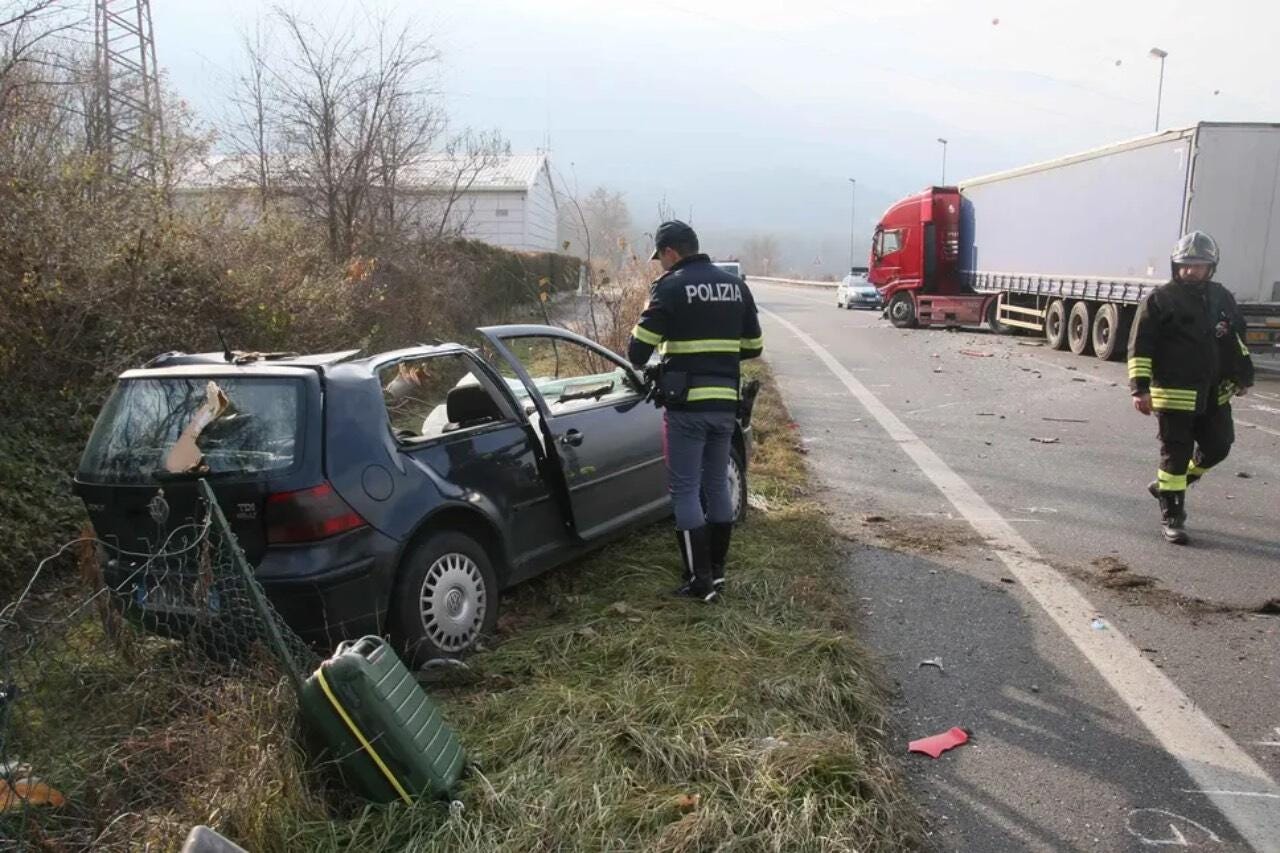 Incidente Sondrio morto Vito Solimene