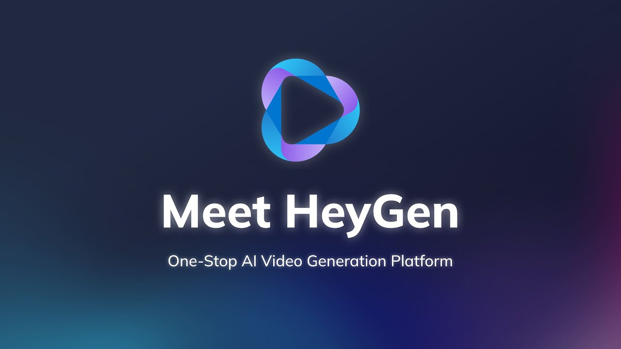 Meet HeyGen - AI Video Generation Platform - YouTube