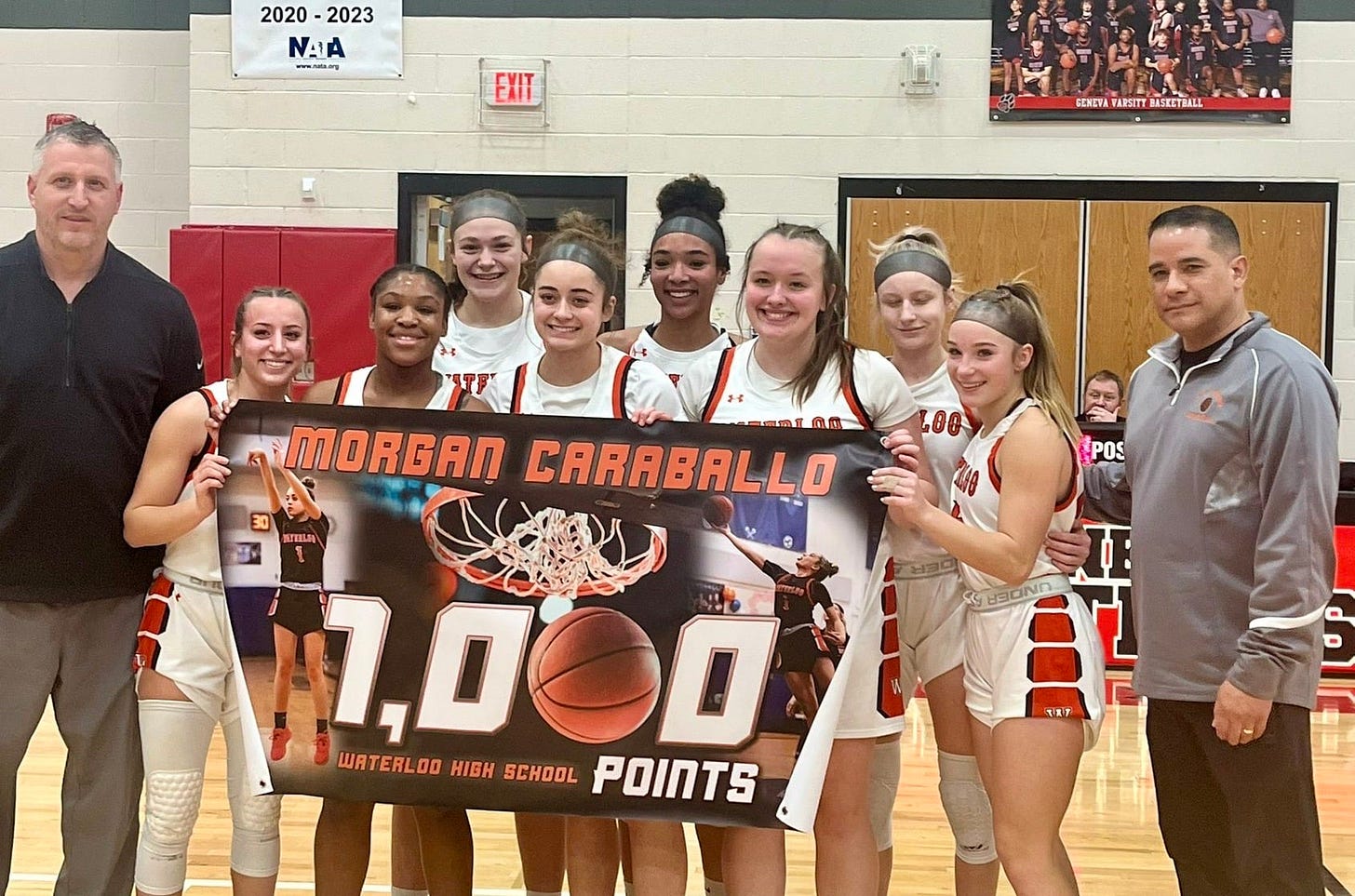 WEDNESDAY HS BASKETBALL REPORT: Morgan Caraballo joins 1,000-point club, Waterloo claims Finger Lakes East title