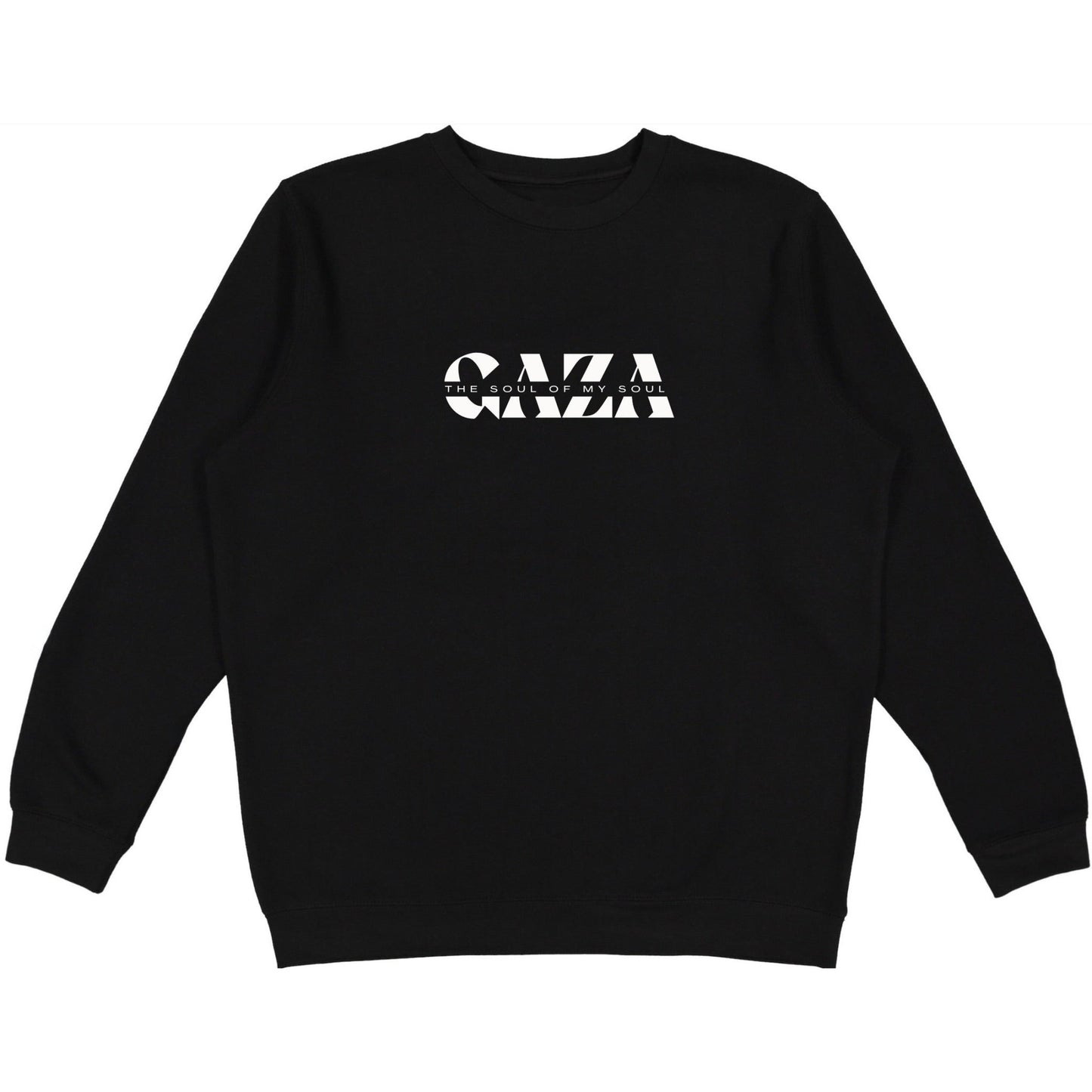 The Soul Of My Soul Crewneck Wear The Peace Crewnecks Black S