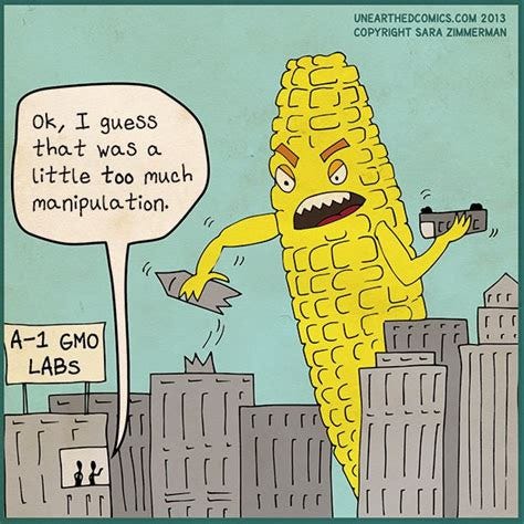 Woah! GMO? | Science jokes, Science humor, Biology humor