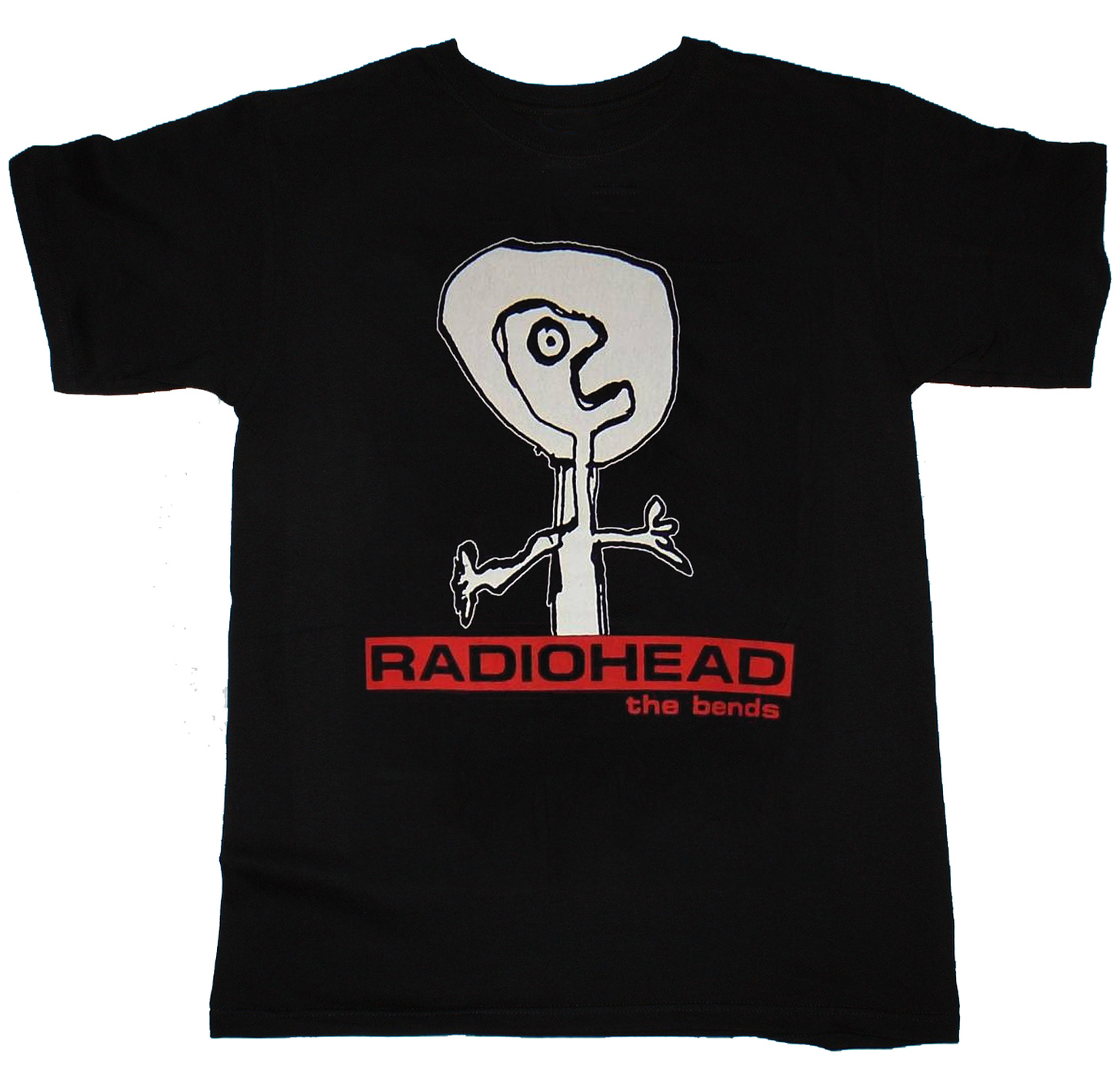 RADIOHEAD The Bends T-shirt Unisex Black Cotton Rock Music Vintage Tee S-2345XL - Picture 1 of 9