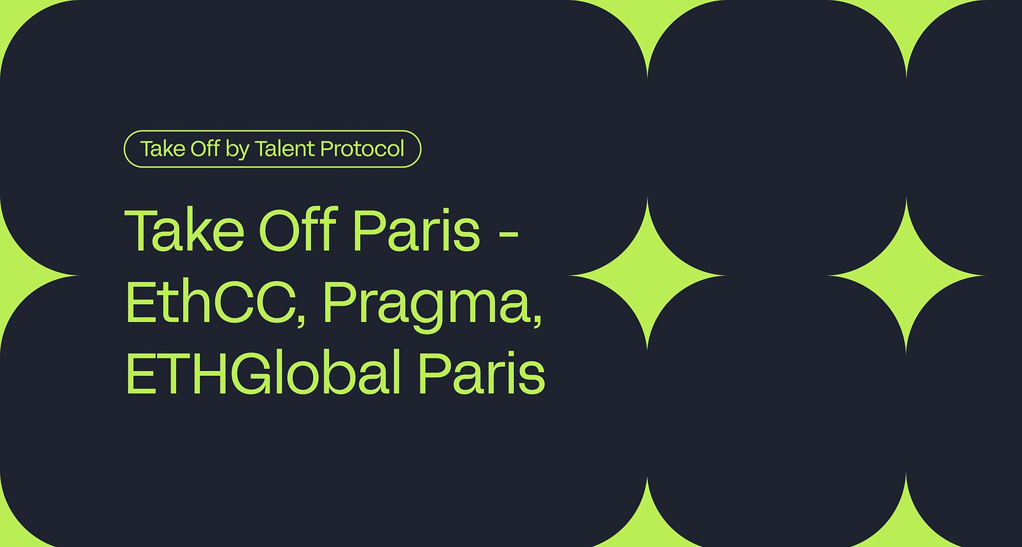 Take Off Paris - Throwback to EthCC Paris, Pragma, ETHGlobal Paris 2023