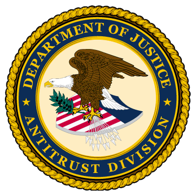 Official Department of Justice, Antitrust Division