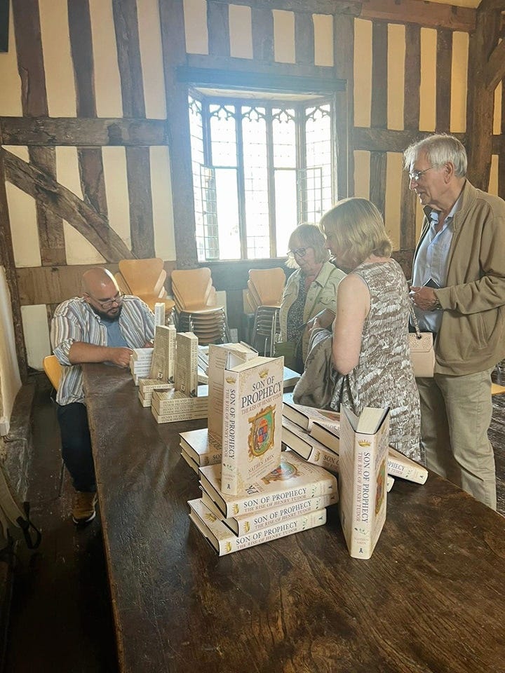 May be an image of 4 people, book, the Cotswolds and text