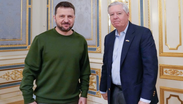 President Zelensky, Senator Graham discuss role of U.S. aid to Ukraine