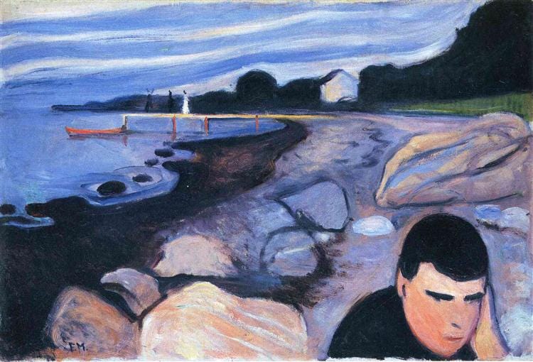 Melancholy, 1892 - Edvard Munch