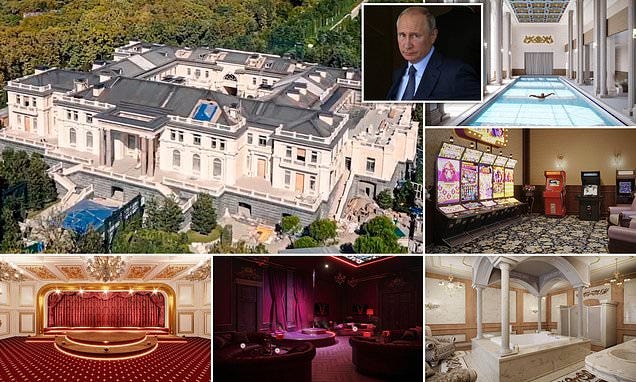 Tsar Putin's £1billion palace of pleasure: It's a monstrous monument to the  Russian leader's vanity | Daily Mail Online