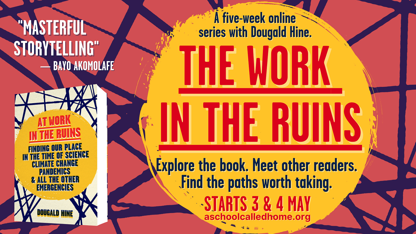 The Work in the Ruins: A five-week online series