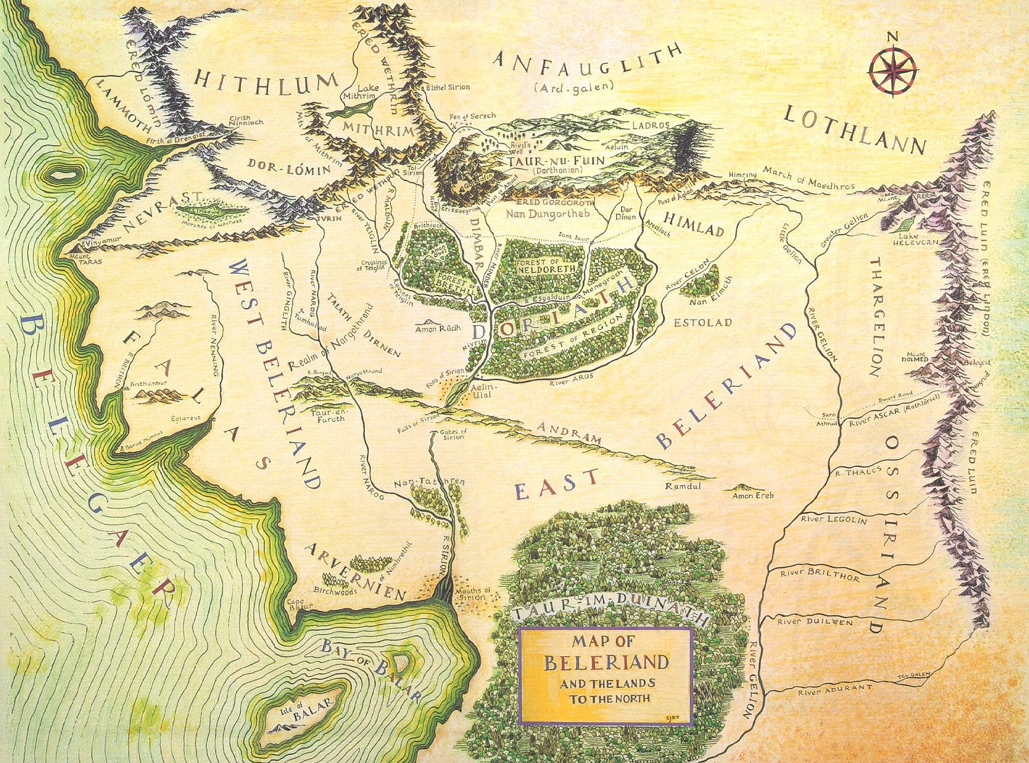 Beleriand | The One Wiki to Rule Them All | Fandom