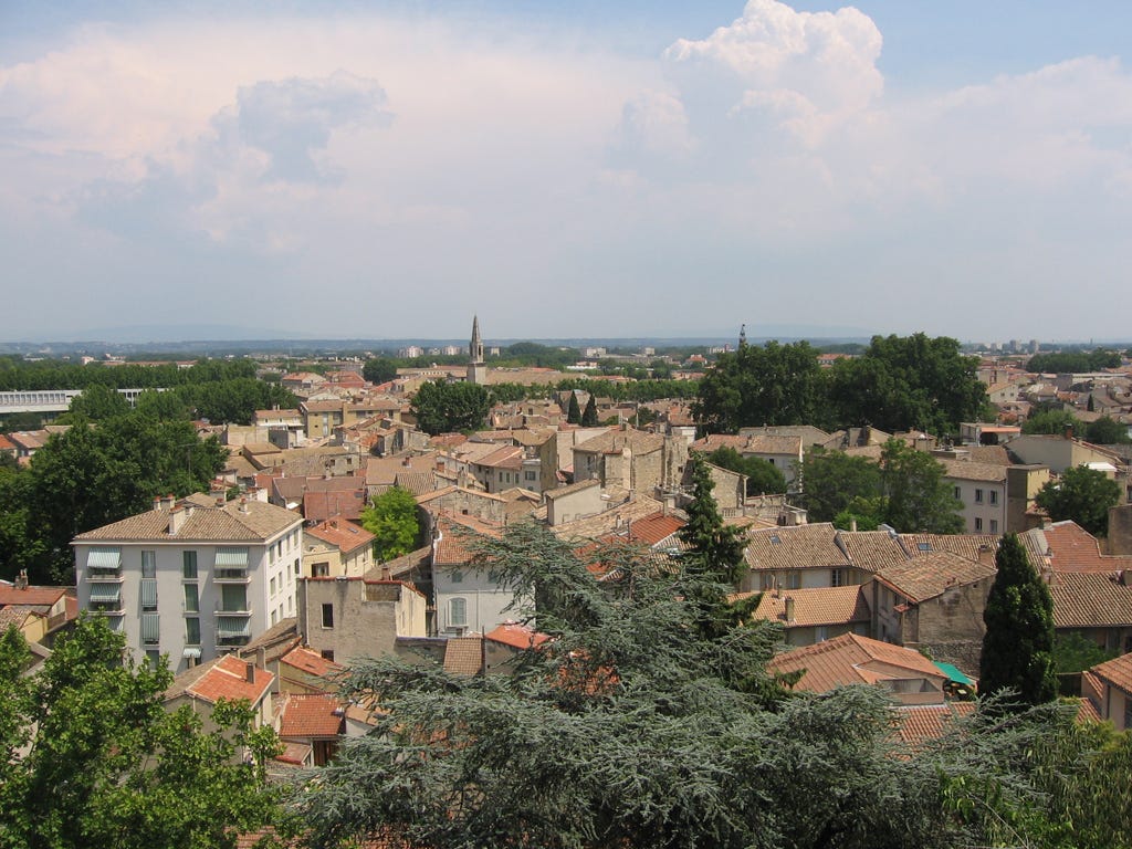 Old part of Avignon