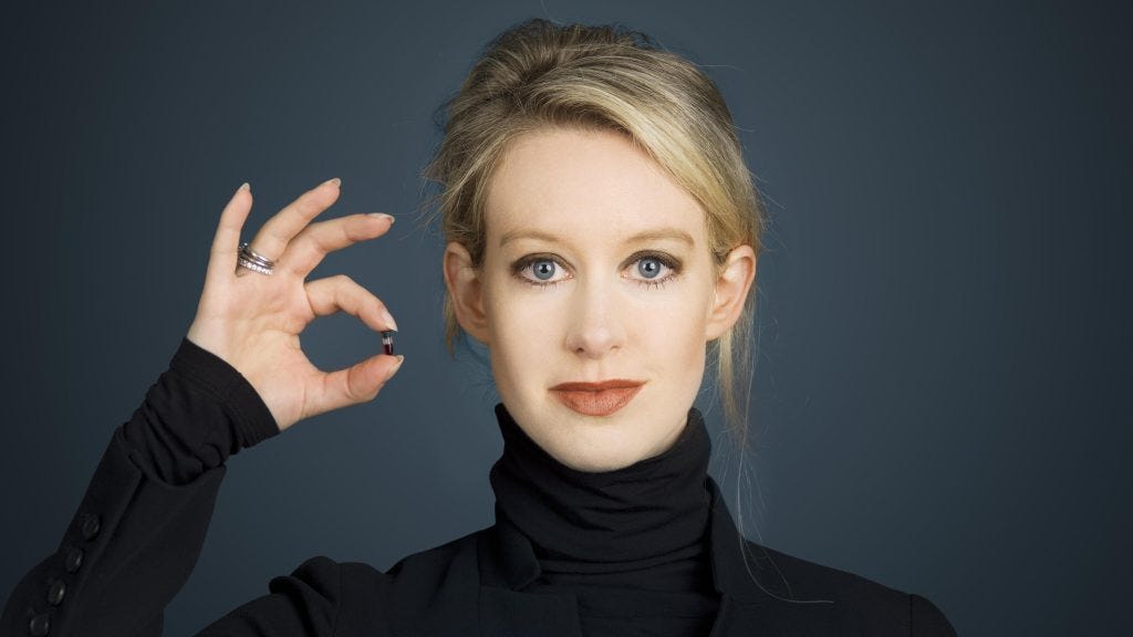 How we could all become an Elizabeth Holmes