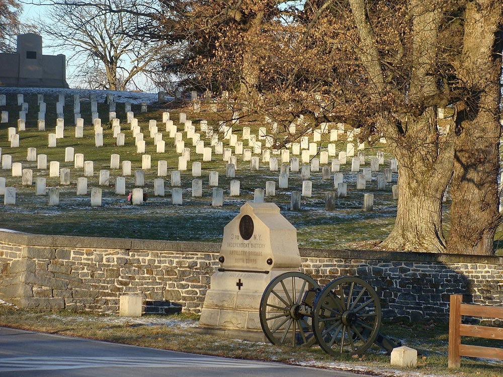 Gettysburg National Cemetery - The Gettysburg Military Park