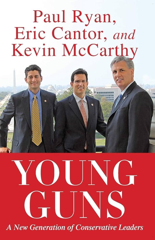Young Guns: A New Generation of Conservative Leaders: Cantor, Eric, Ryan,  Paul, McCarthy, Kevin: 9781451607345: Amazon.com: Books
