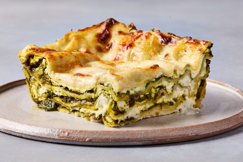 Saag Paneer Lasagna