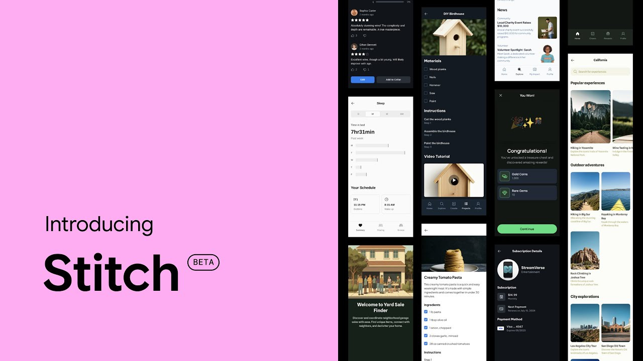 From idea to app: Introducing Stitch, a new way to design UIs - Google  Developers Blog
