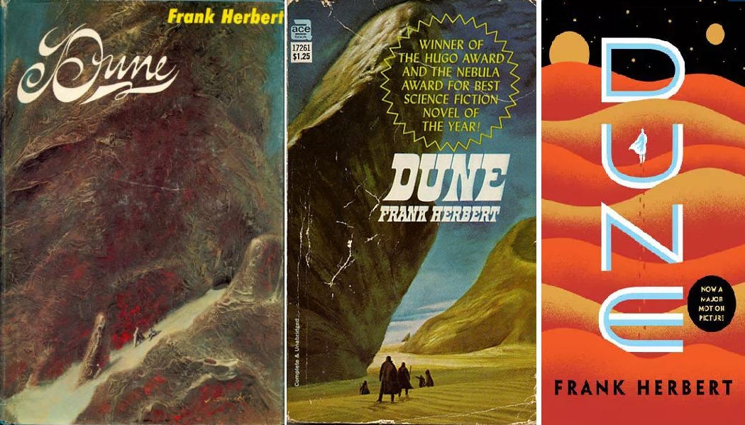 Dune covers through the ages