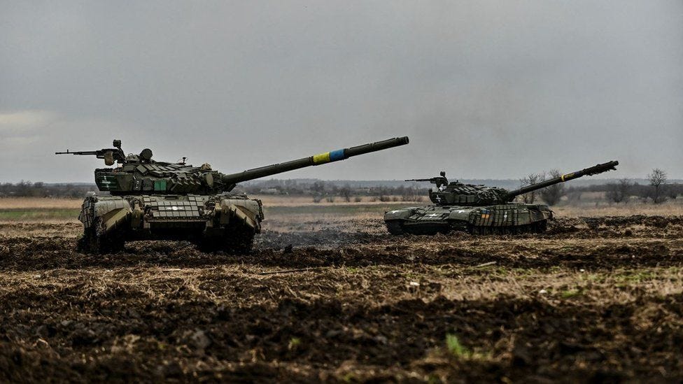 Ukraine's counter-offensive against Russia under way - BBC News