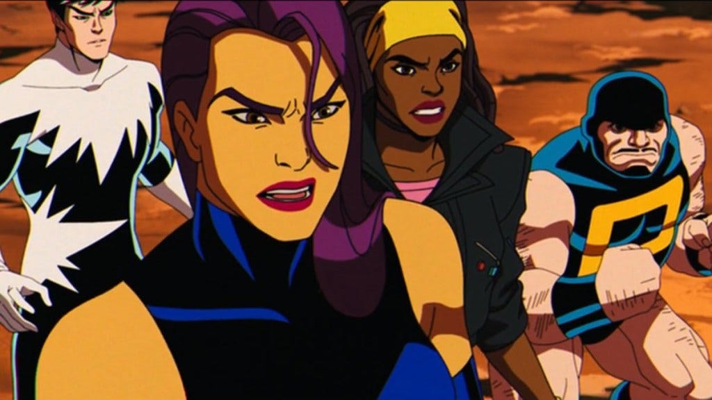 Northstar Psylocke Cipher and Puck in X-Men '97 Season 1 finale