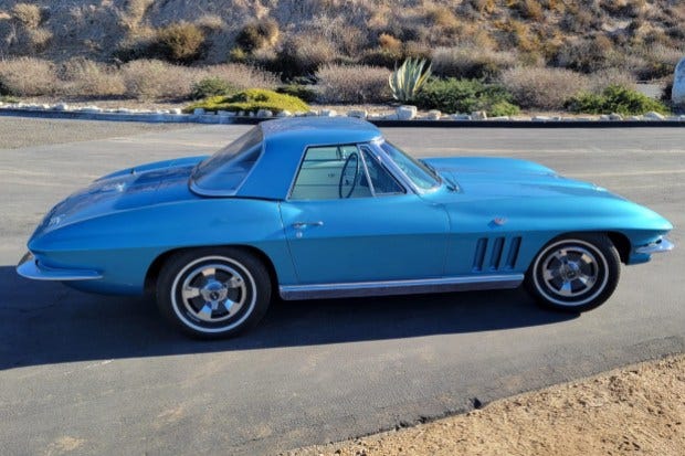 No Reserve: 54-Years-Family-Owned 1966 Chevrolet Corvette Convertible 4-Speed