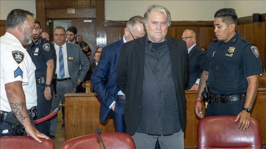 Trump ally Steve Bannon sentenced to 4 months in prison