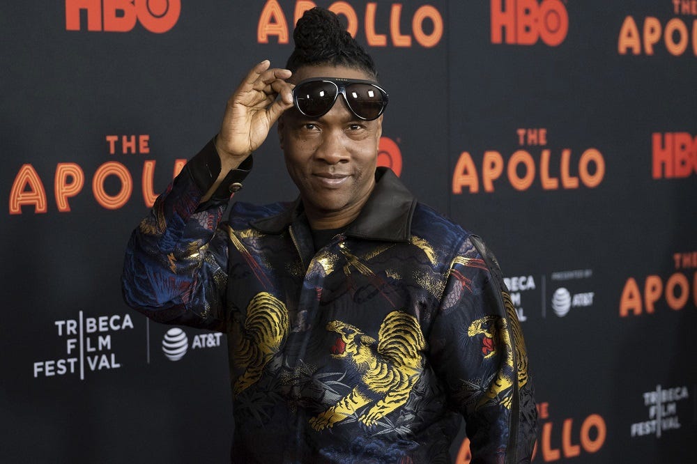 roger ross williams at 2019 tribeca film festival for the apollo.