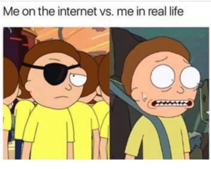 The Internet Versus Reality: 25+ Online and Real Life Juxtapositions -  Memebase - Funny Memes