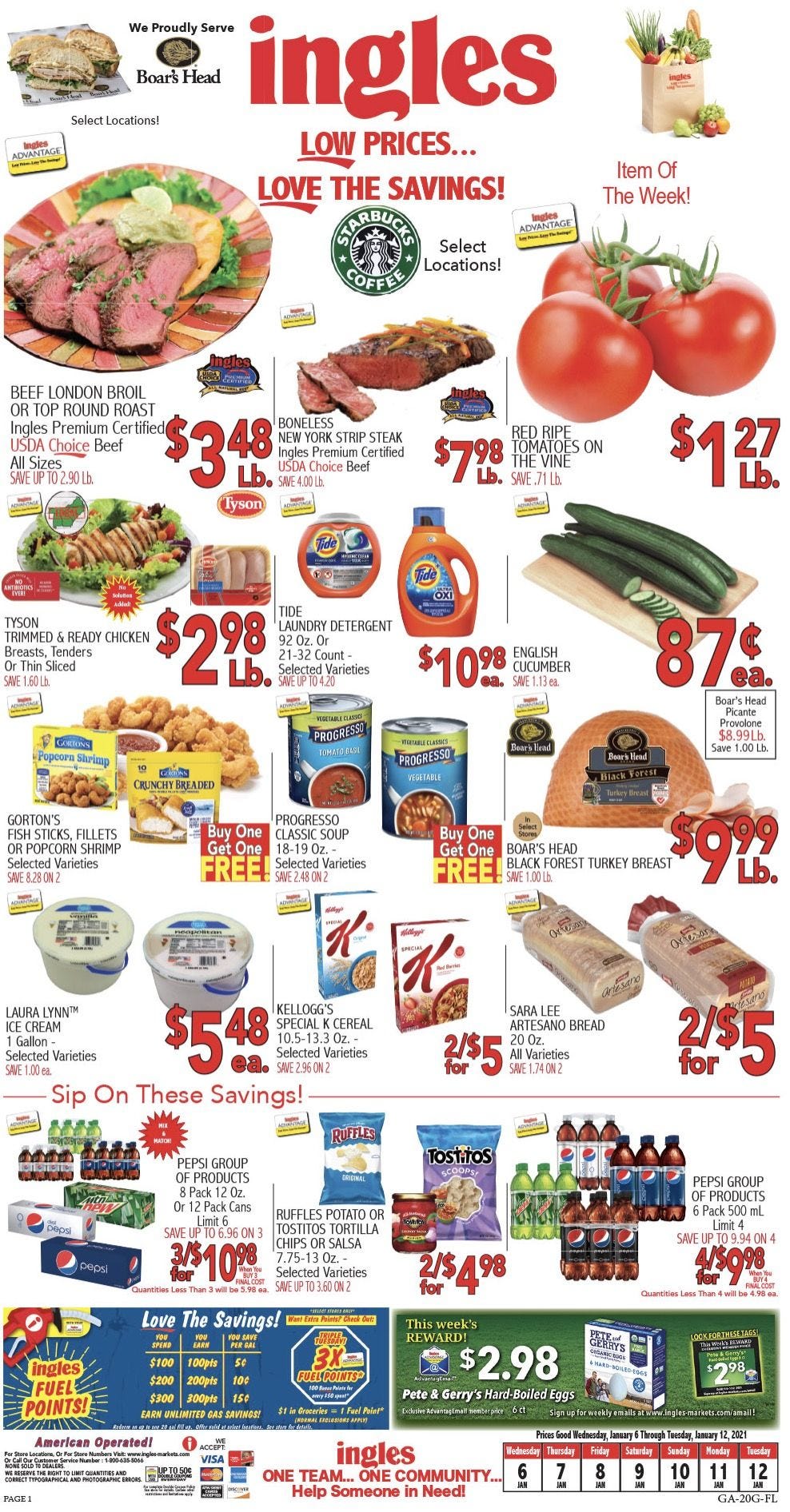 Ingles Weekly (8/7/24 - 8/13/24) Ad Preview | Grocery ads, Ads ...