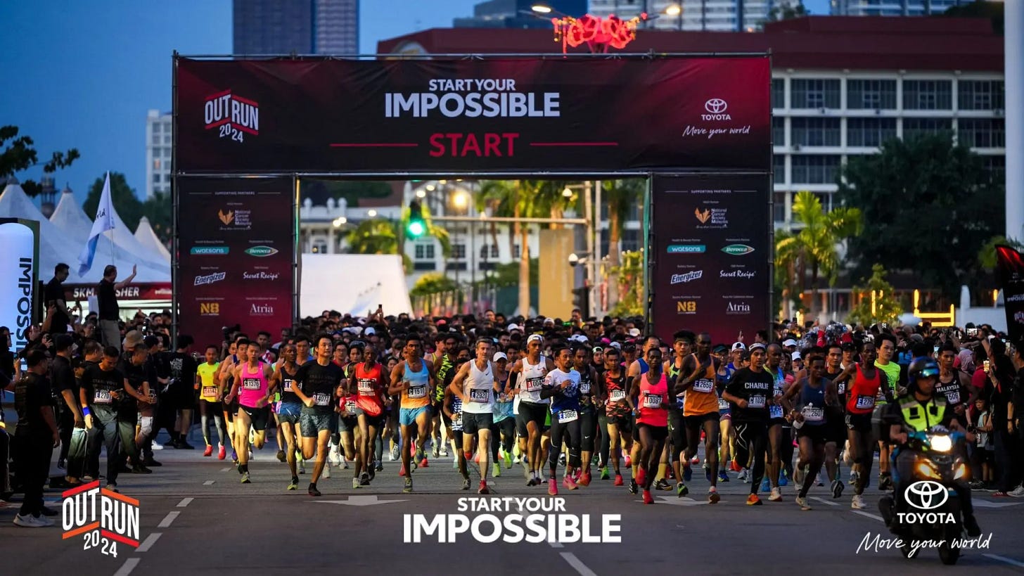 Get Ready For Toyota Start Your Impossible Outrun 2025, Set For 27th July In Putrajaya! - Hype Malaysia