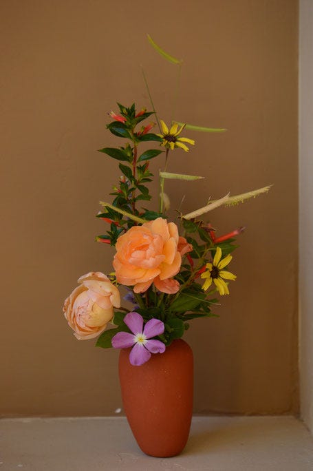 roses and other flowers for In a Vase on Monday