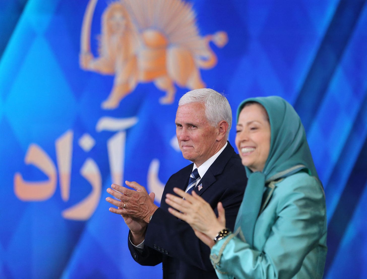 Mike Pence Slams Biden Administration in Visit with Iranian Dissidents:  'Appeasement Has Never Worked and Never Will'