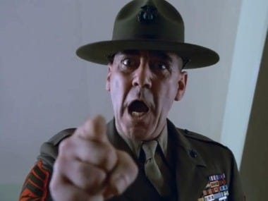 High Quality Full metal jacket drill Blank Meme Template