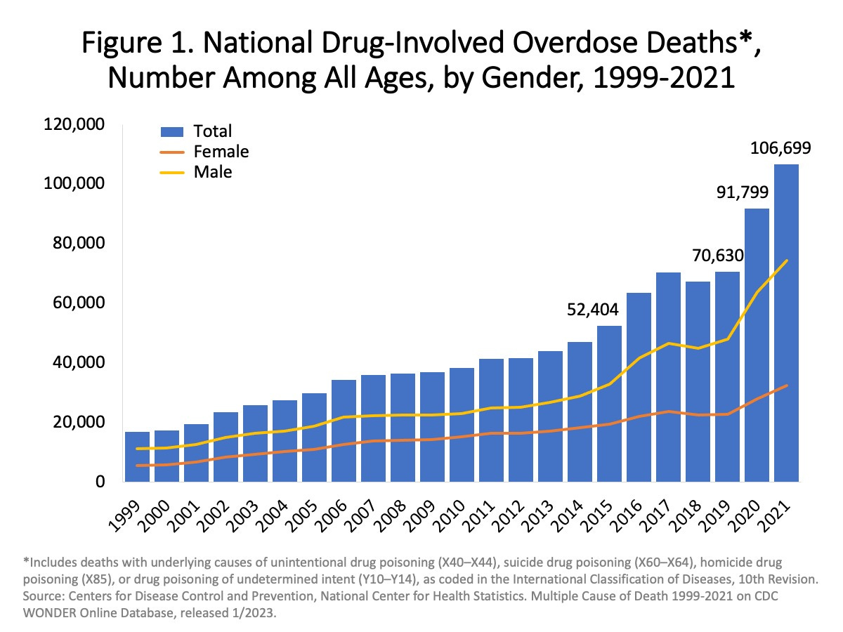 Drug Overdose Death Rates | National Institute on Drug Abuse (NIDA)
