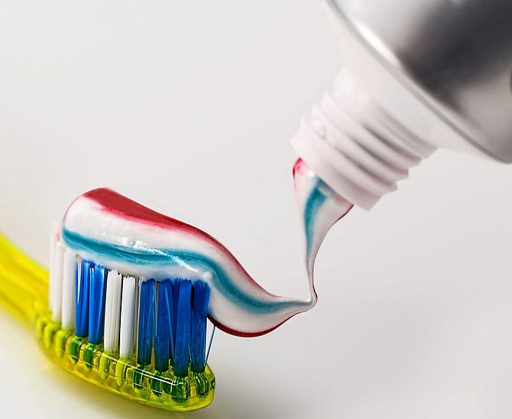 File:Toothbrush, Toothpaste, Dental Care (571741) (cropped).jpg