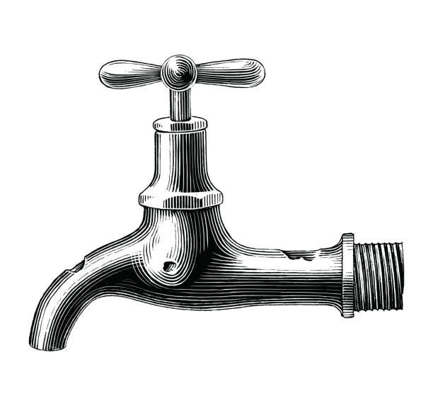 570+ Antique Faucet Stock Illustrations, Royalty-Free Vector Graphics &  Clip Art - iStock | Old faucet