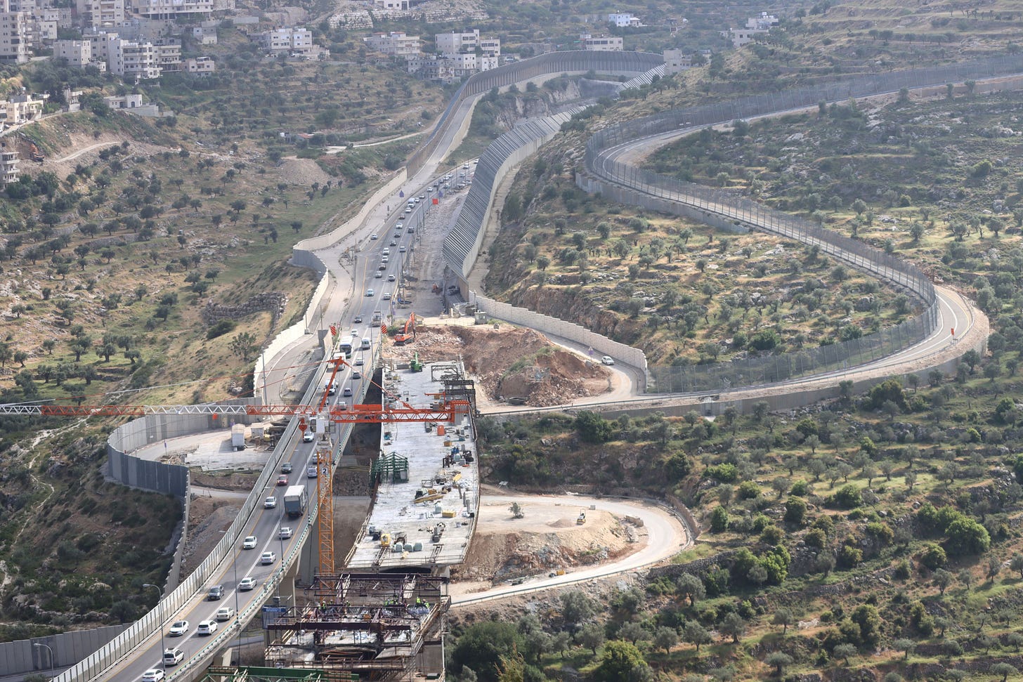 In the West Bank segregated roads displace Palestinians