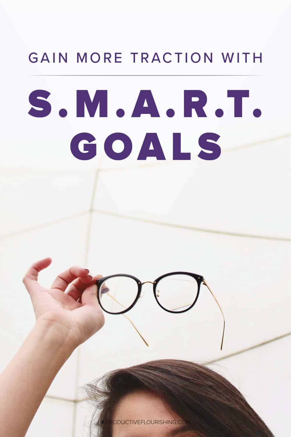 Find out about SMART, an acronym that helps you evaluate whether your business goals or action items have enough information in them to actually be useful. A goal could be as broad as your bucket list or as narrow as your entrepreneur daily To-Do list. Are you setting yourself up for business success with smart goals? #goalsetting #businessplanning #productiveflourishing