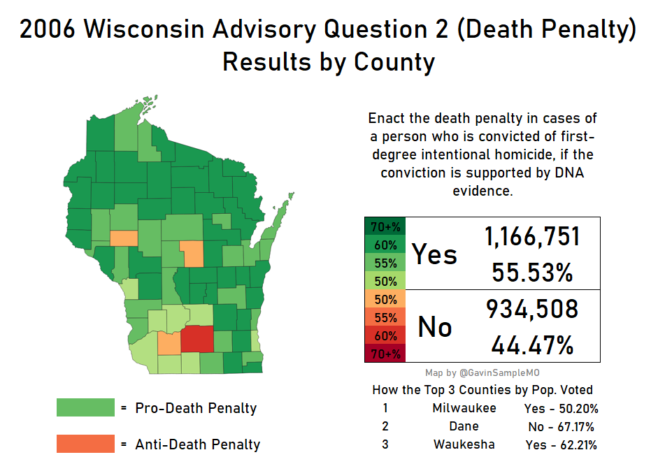 2006 wisconsin advisory question 2 death penalty gavin sample