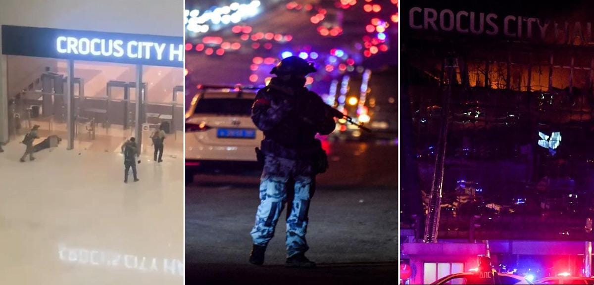 Attack in Moscow, 40 dead: attack on concert hall, what we know