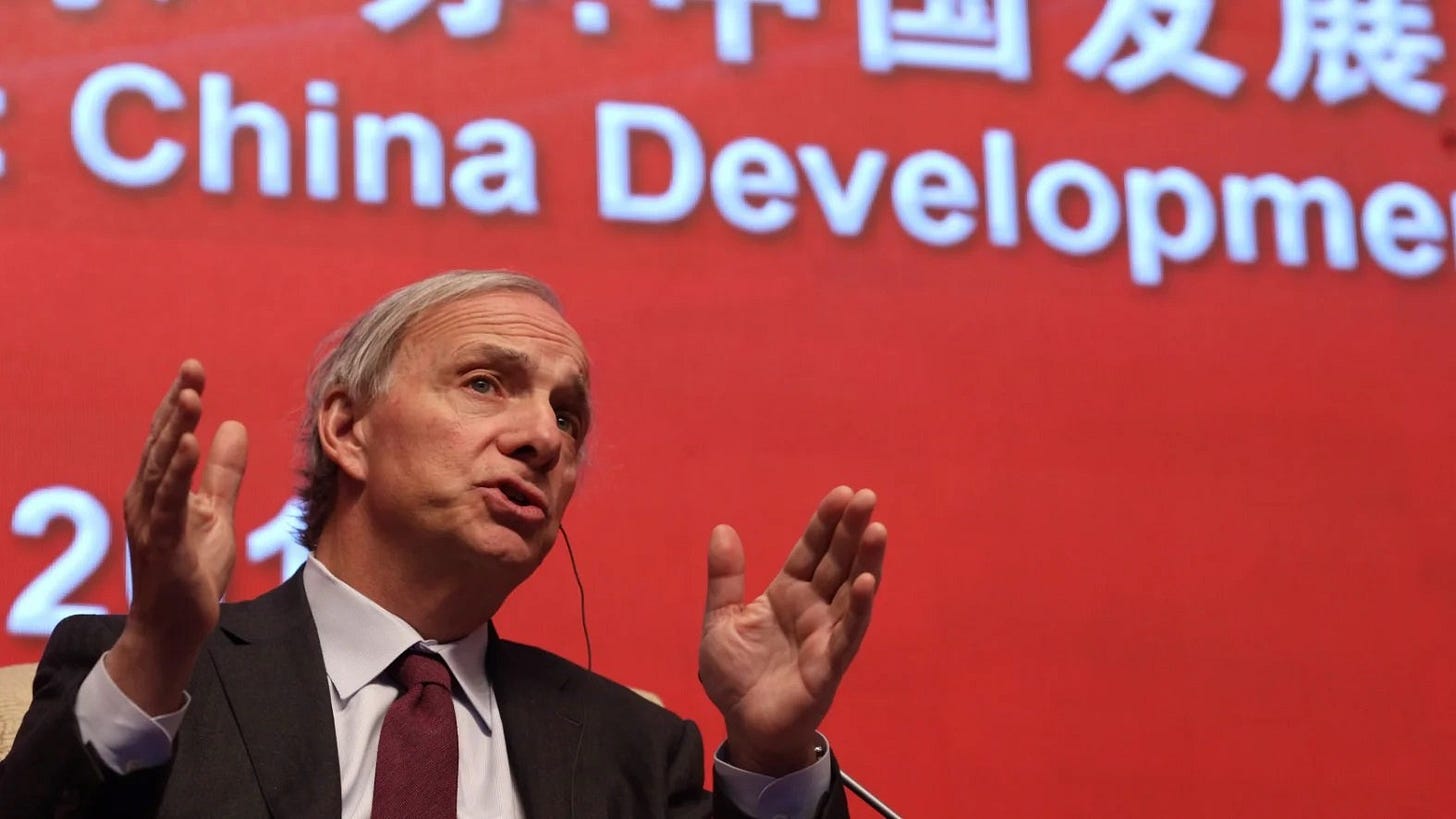 Le milliardaire Ray Dalio prévient: "Ce dont nous sommes témoins  aujourd'hui s'est produit de nombreuses fois dans l'Histoire" - et les Etats -Unis pourraient être à la fin de leur empire - Business