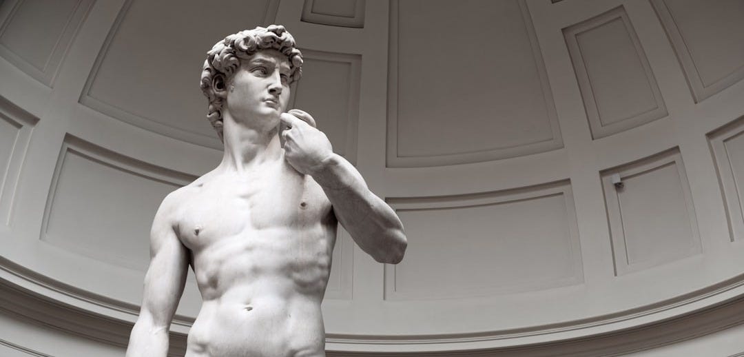 naked man sculpture