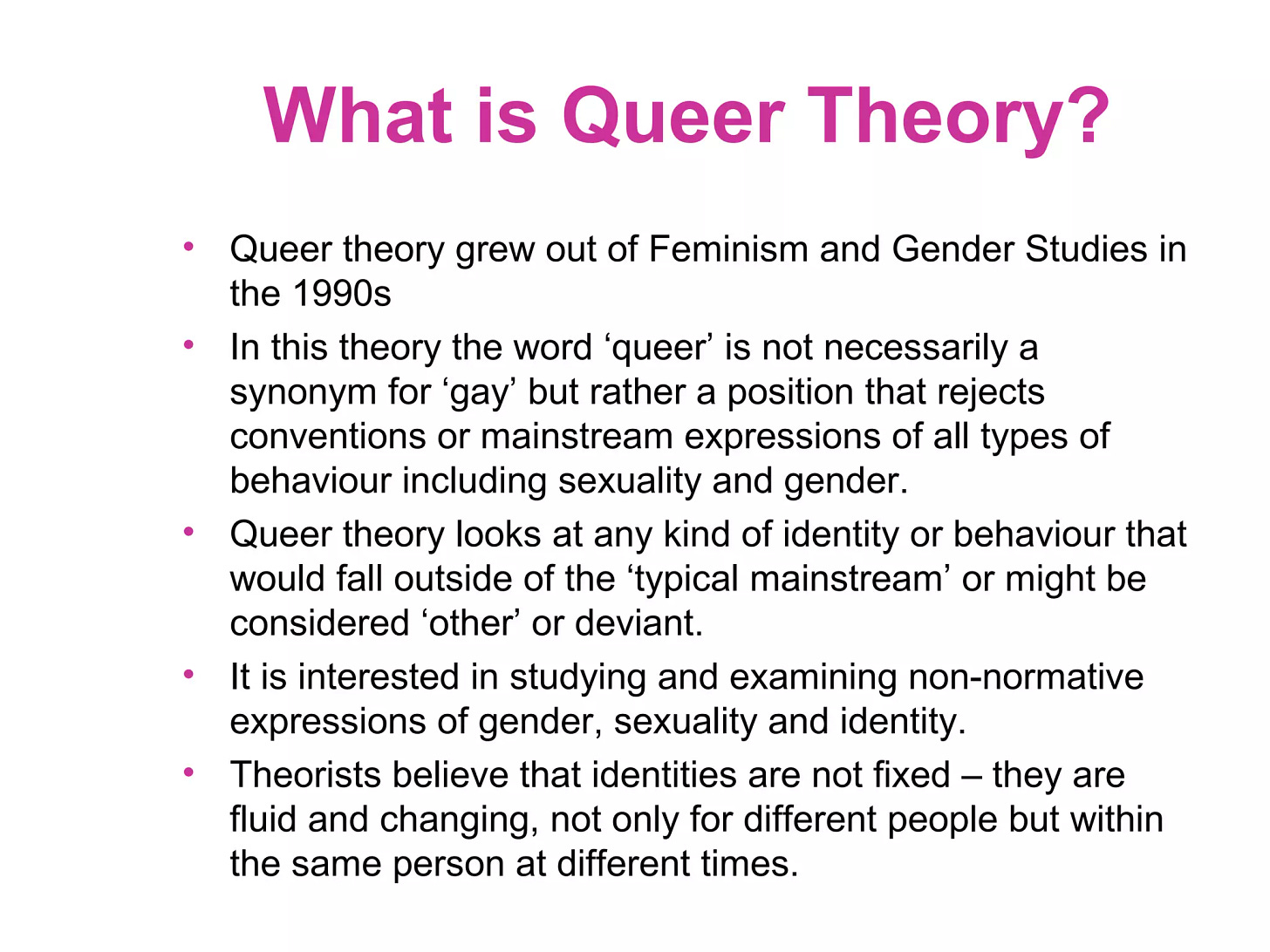 Queer theory | PPT