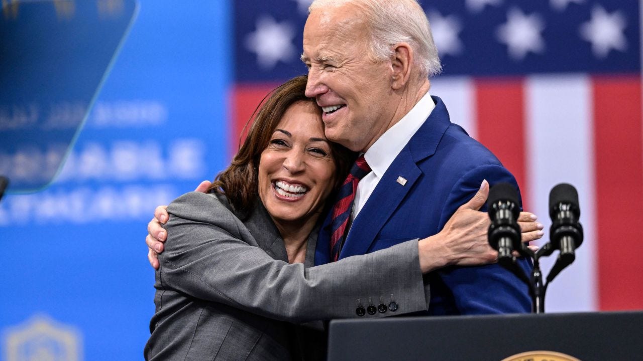 Biden says Kamala Harris is not only a great VP, she ‘could be president’  in NAACP speech