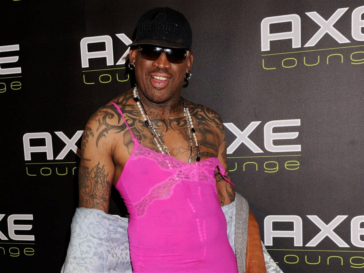 This Is So F***G Awesome”: Dennis Rodman's Iconic Wedding Dress Received  Big Co-sign From 4X Grammy Award Winning Singer - EssentiallySports