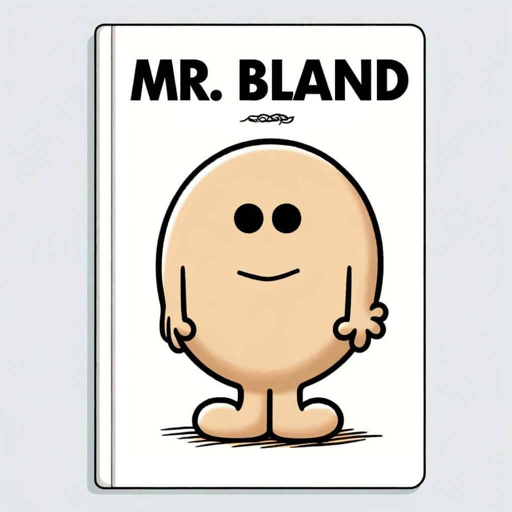 Mr Bland - mock up