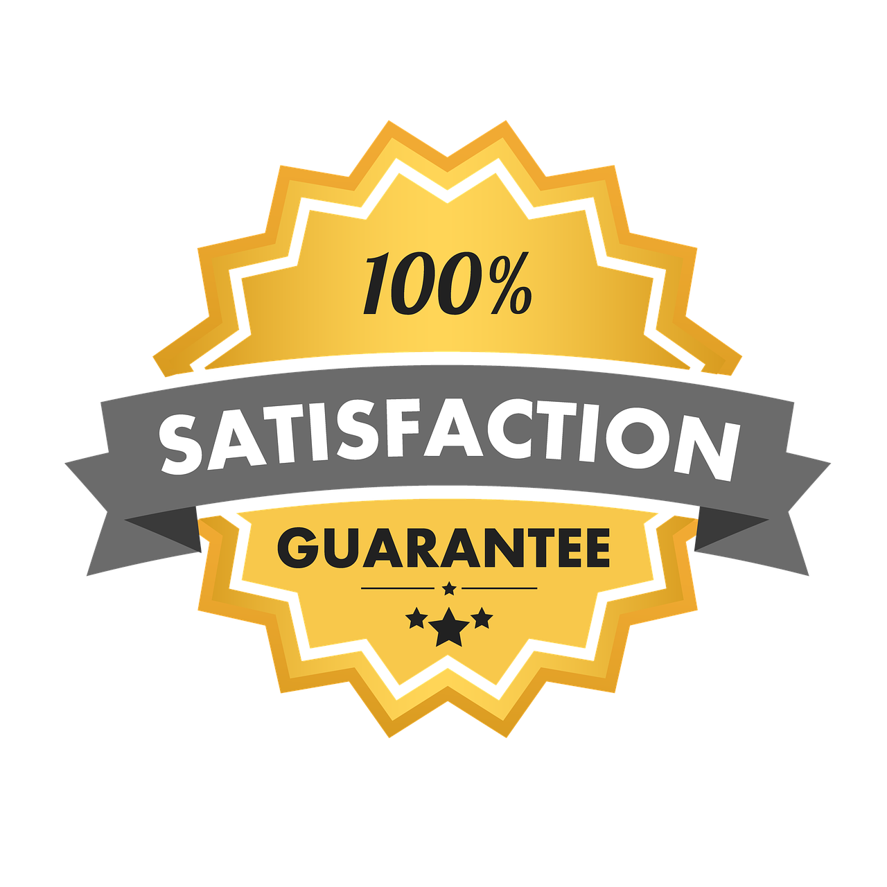 Download Satisfaction Guarantee, 100 Satisfaction, Seal. Royalty-Free Stock  Illustration Image - Pixabay