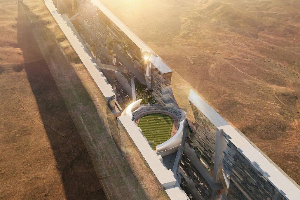 The Line, the largest part of Saudi Arabia's ambitious NEOM project, looks  like a total fantasy | News | Archinect