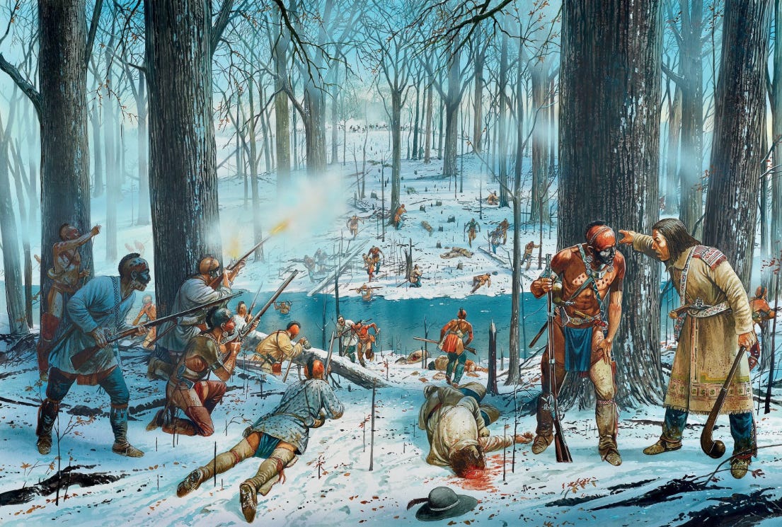 4 November 1791 - the battle of the Wabash